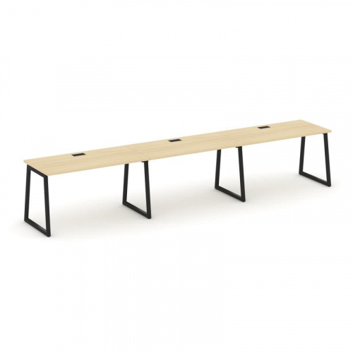 Style Project Рабочая станция 1 сторон. SN-4T1.ORS-041 Акация Лорка/Металл Антрацит/Заглушка Пластик фото 25