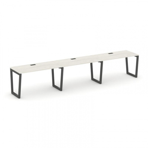 Style Project Рабочая станция 1 сторон. SN-5T2.ORS-051 Акация Лорка/Металл Антрацит/Заглушка Пластик фото 24