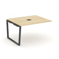 Style Project Проходной наб. элем. перег. стола SN-6T2.NSPRG-032 Акация Лорка/Металл Антрацит/Заглуш