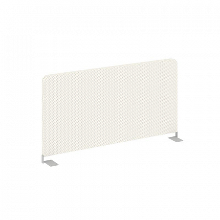Настольный Экран боковой UNE.TEKRB-508.25 Белый/Металл Серый 1200*28*497