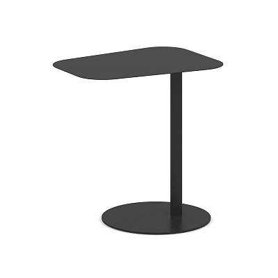 Asti Стол журнальный (трапеция) AS.SJ-004 Металл Черный 500*380*527