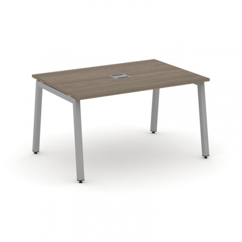 Style Project Стол переговорный SN-5A.SPRG-001 Акация Лорка/Металл Белый 980*980*750 фото 5