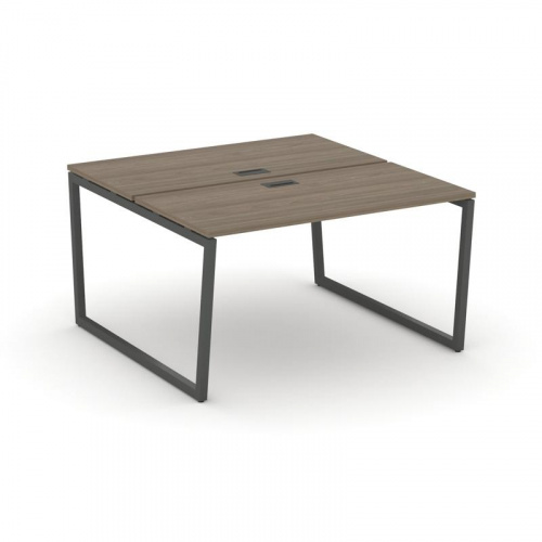 Style Project Рабочая станция 2-х сторон. SN-4T2.DRS-014 Акация Лорка/Металл Антрацит/Заглушка Пласт фото 25