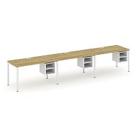 Бенч-система на 3 места с подвесными тумбами Concept CN.ORS-127