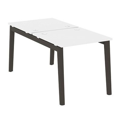 Onix Wood Рабочая станция OW.D.RS-2.0.8 Белый Бриллиант/Дуб Темный/Металл Антрацит 780*1635*750