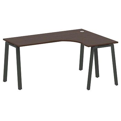 Стол офисный криволинейный Metal System БА.СА-4 (R)