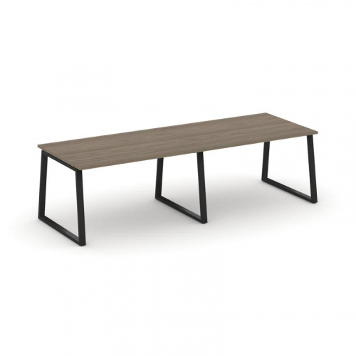 Style Project Стол переговорный SN-6T1.SPRG-013.3 Акация Лорка/Металл Антрацит 2760*980*750 фото 6 Style Project Стол переговорный SN-6T1.SPRG-013.3 Акация Лорка/Металл Антрацит 2760*980*750 фото 6