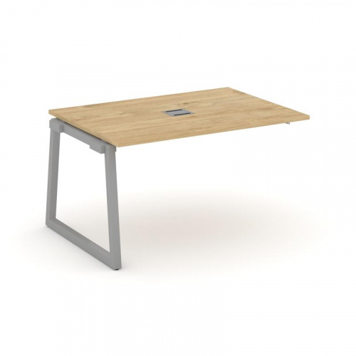 Style Project Проходной наб. элем. перег. стола SN-5T1.NSPRG-003 Акация Лорка/Металл Антрацит/Заглуш фото 2