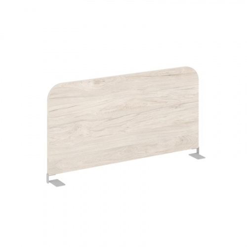 Настольный Экран боковой UNE.DEKRB-507.25 Латте/Металл Серый 1180*18*497 фото 7