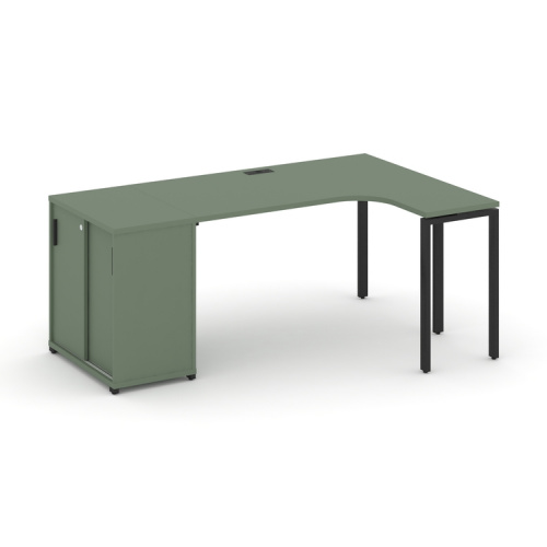 Стол эргономичный с опорным шкафом-купе Concept CN.SA-217(R) Стол эргономичный с опорным шкафом-купе Concept CN.SA-217(R)