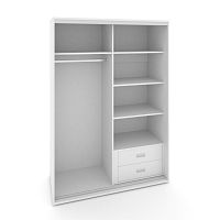 Корпус 2-х секционного шкафа низкого L=1500мм Maris SH.K2-5.2 K1