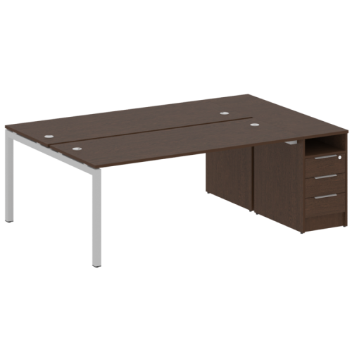 Бенч-система с тумбой на П-обр. м/к Metal System Quattro 50БП.РС-СТП-2.5 фото 9