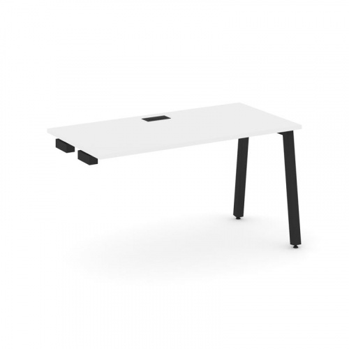 Style Project Стол-приставка к опор. элем. SN-5A.OPRS-014 Дуб Наварра/Металл Белый 1580*700*750 фото 12