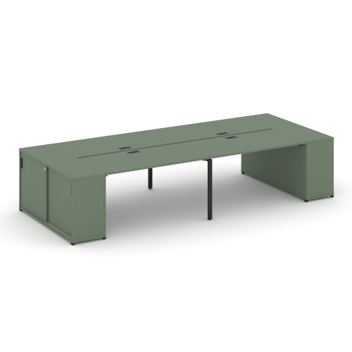 Бенч-система с опорными шкафами-купе Concept CN.DRS-277 Бенч-система с опорными шкафами-купе Concept CN.DRS-277