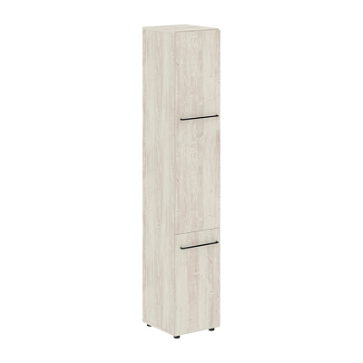 Шкаф колонка с глухой средней и малой дверью Loftis LHC 40.3