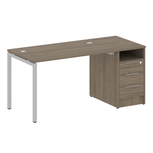 Бенч-система с тумбой на П-обр. м/к Metal System Quattro 40БП.РС-СТП-1.2 Бенч-система с тумбой на П-обр. м/к Metal System Quattro 40БП.РС-СТП-1.2