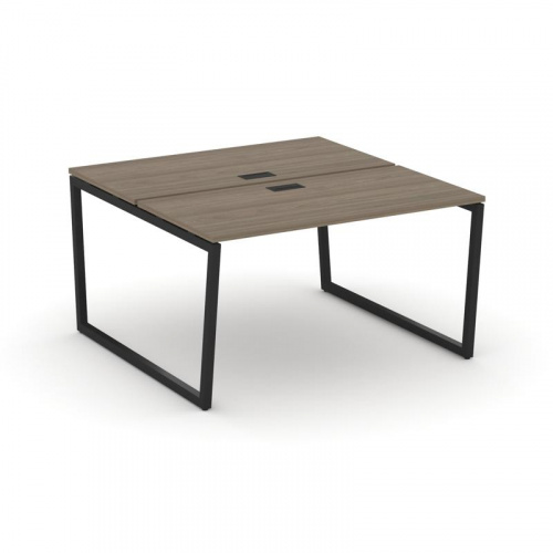 Style Project Рабочая станция 2-х сторон. SN-4T2.DRS-014 Акация Лорка/Металл Антрацит/Заглушка Пласт фото 4