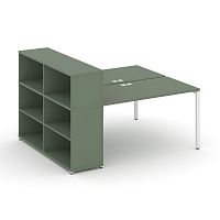 Бенч-система с опорным стеллажом с надставкой Concept CN.DRS-210