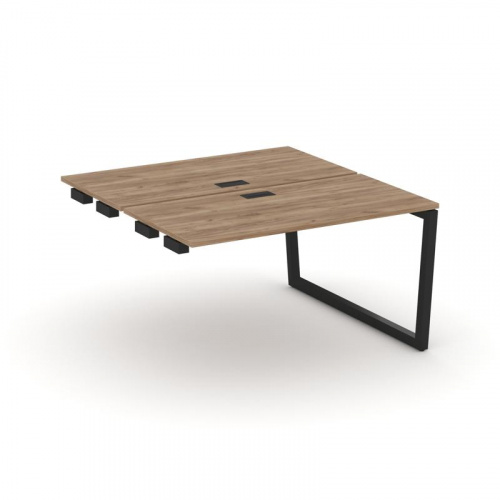 Style Project Стол-приставка к опор. элем. SN-5T2.DPRS-003 Акация Лорка/Металл Антрацит/Заглушка Пла фото 4