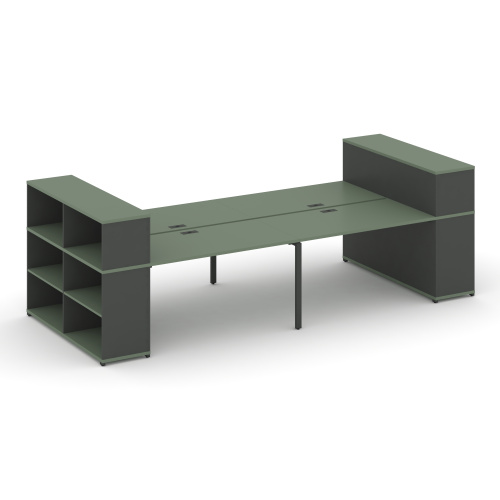 Бенч-система с опорными стеллажами Concept CN.DRS-256