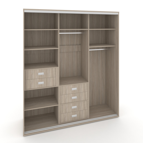 Корпус 3-х секционного шкафа высокого L=1769мм Maris SH.K3-2.1 K6 фото 4