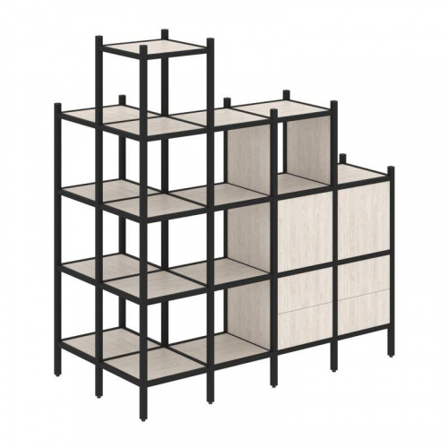 Стеллаж офисный угловой Loft VR.L-58 фото 5 Стеллаж офисный угловой Loft VR.L-58 фото 5