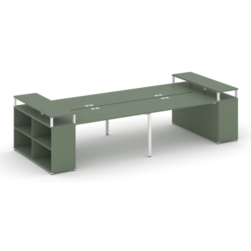 Бенч-система с опорными стеллажами Concept CN.DRS-252 Бенч-система с опорными стеллажами Concept CN.DRS-252