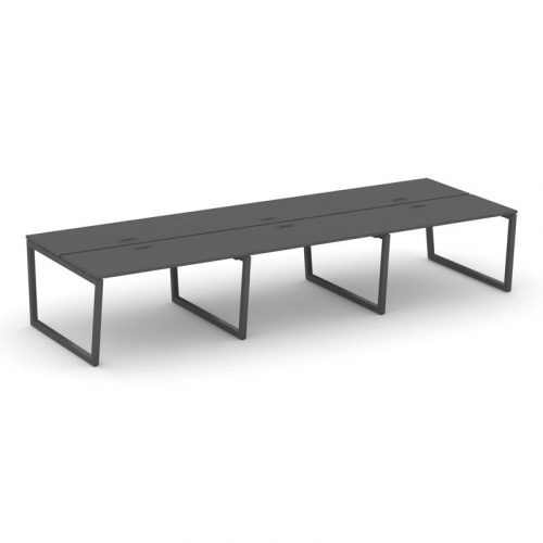 Style Project Рабочая станция 2-х сторон. SN-5T2.DRS-083 Акация Лорка/Металл Антрацит/Заглушка Пласт фото 27