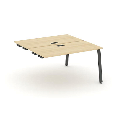 Style Project Стол-приставка к опор. элем. SN-6A.DPRS-023 Акация Лорка/Металл Антрацит 1380*1632*750