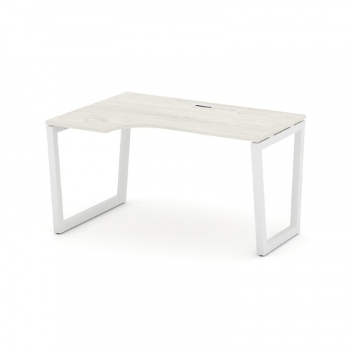 Style Project Стол рабочий эргоном. SN-5T2.SPA-021(L) Акация Лорка/Металл Антрацит/Заглушка Пластик фото 13