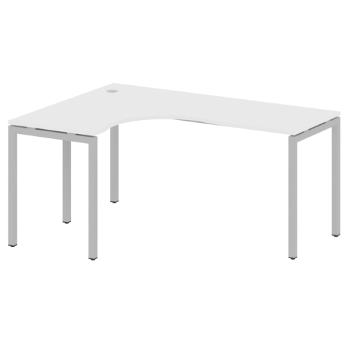 Стол криволинейный левый на П-обр. м/к Metal System Quattro 40БП.СА-4 (L) фото 4