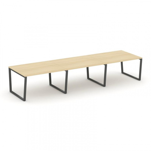 Style Project Стол переговорный SN-6T2.SPRG-052.3 Акация Лорка/Металл Антрацит 3540*1180*750 фото 28