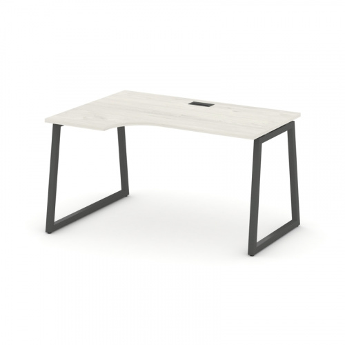 Style Project Стол рабочий эргоном. SN-4T1.SPA-021(L) Акация Лорка/Металл Антрацит/Заглушка Пластик фото 10 Style Project Стол рабочий эргоном. SN-4T1.SPA-021(L) Акация Лорка/Металл Антрацит/Заглушка Пластик фото 10