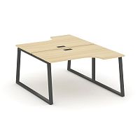 Style Project Рабочая станция эргоном. SN-6T1.DRPA-011 Акация Лорка/Металл Антрацит/Заглушка Пластик