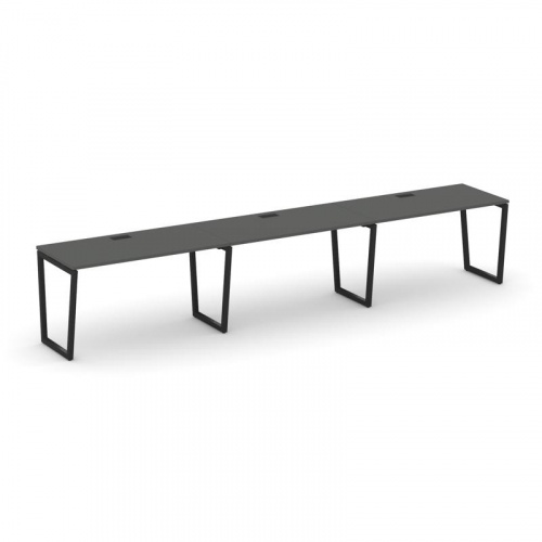 Style Project Рабочая станция 1 сторон. SN-4T2.ORS-041 Акация Лорка/Металл Антрацит/Заглушка Пластик фото 5