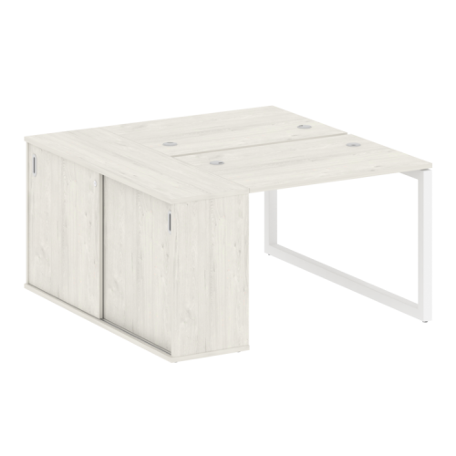 Бенч-система с шкафом-купе на О-обр. м/к Metal System Quattro 50БО.РС-СШК-1.1 фото 9