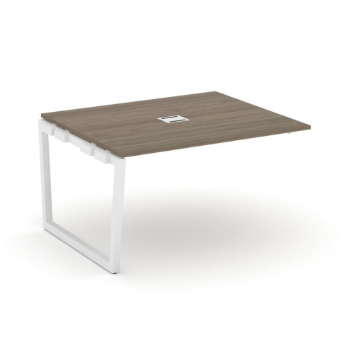 Style Project Проходной наб. элем. перег. стола SN-5T2.NSPRG-033 Акация Лорка/Металл Антрацит/Заглуш фото 15