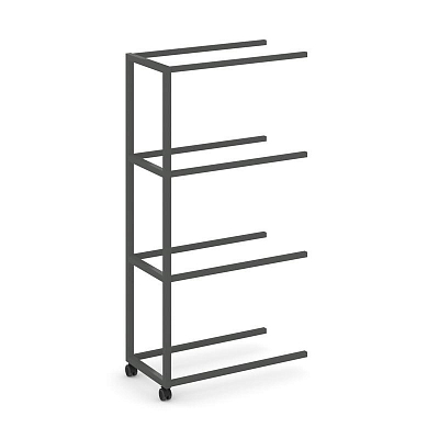 Shelf Mobile Проходной модуль 4 уровня VR.LT-STPK-410.12 Металл Антрацит 570*400*1523
