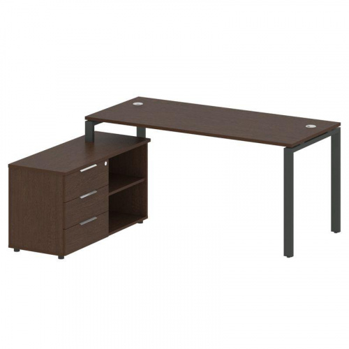 Бенч-система с тумбой на П-обр. м/к Metal System БП.РС-СТС-2.4 фото 3 Бенч-система с тумбой на П-обр. м/к Metal System БП.РС-СТС-2.4 фото 3