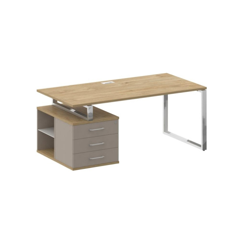 Стол руководителя (С опорной тумбой) Шифт SK.SRT-180 (L) фото 2