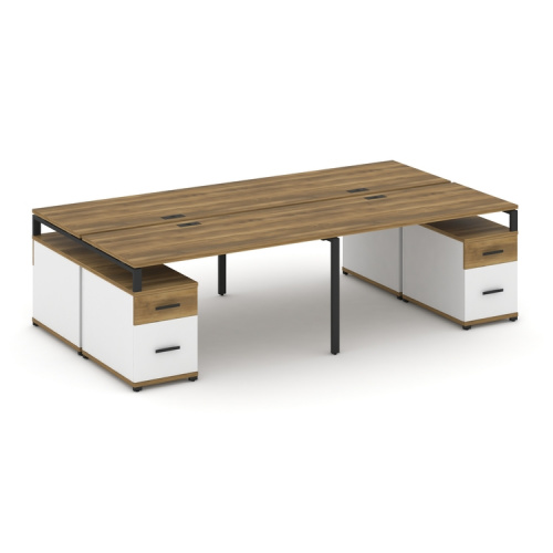 Бенч-система на 4 места с 2 опорными тумбами Concept CN.DRS-331 фото 7 Бенч-система на 4 места с 2 опорными тумбами Concept CN.DRS-331 фото 7