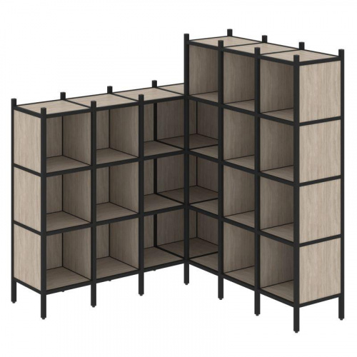 Стеллаж офисный угловой Loft VR.L-50 фото 5 Стеллаж офисный угловой Loft VR.L-50 фото 5