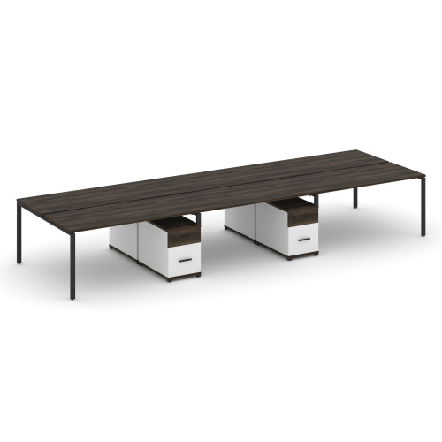 Бенч-система на 6 мест с 2 опорными тумбами Concept CN.DRS-348 фото 9 Бенч-система на 6 мест с 2 опорными тумбами Concept CN.DRS-348 фото 9