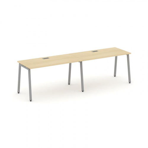 Style Project Рабочая станция 1 сторон. SN-4A.ORS-003 Белый/Металл Белый 2760*600*750 фото 2