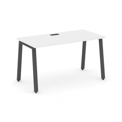 Style Project Стол письменный SN-6A.SP-001 Антрацит/Металл Белый 980*600*750 фото 23