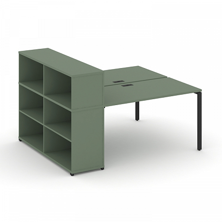 Бенч-система с опорным стеллажом с надставкой Concept CN.DRS-209