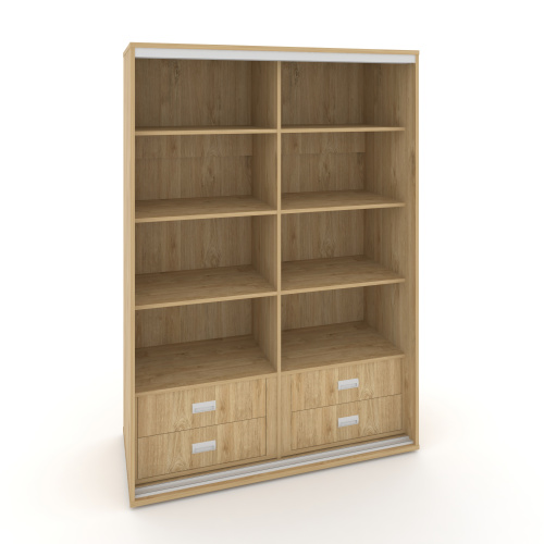 Корпус 2-х секционного шкафа низкого L=1500мм Maris SH.K2-5.2 K6 фото 3