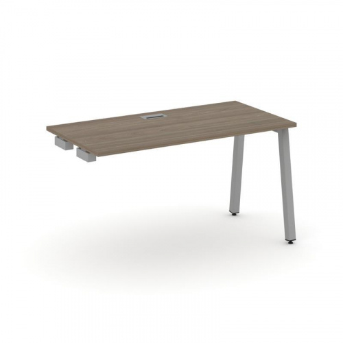 Style Project Стол-приставка к опор. элем. SN-5A.OPRS-014 Дуб Наварра/Металл Белый 1580*700*750 фото 14