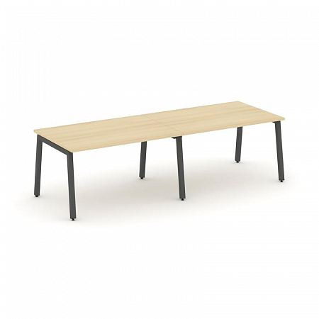 Style Project Стол переговорный SN-5A.SPRG-013.3 Акация Лорка/Металл Антрацит 2760*980*750