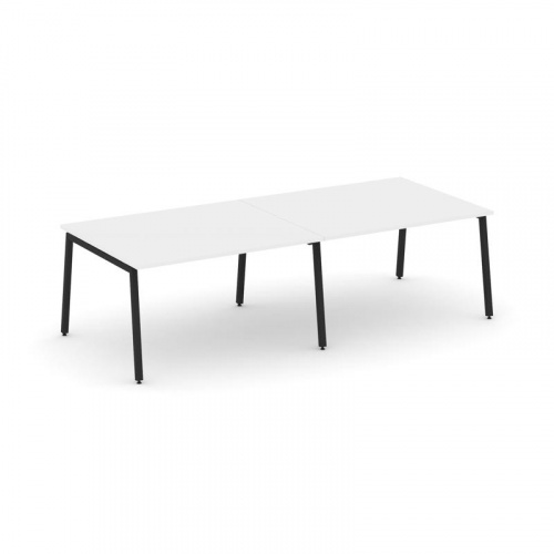 Style Project Стол переговорный SN-4A.SPRG-044.3 Белый/Металл Антрацит 3160*1180*750 фото 9